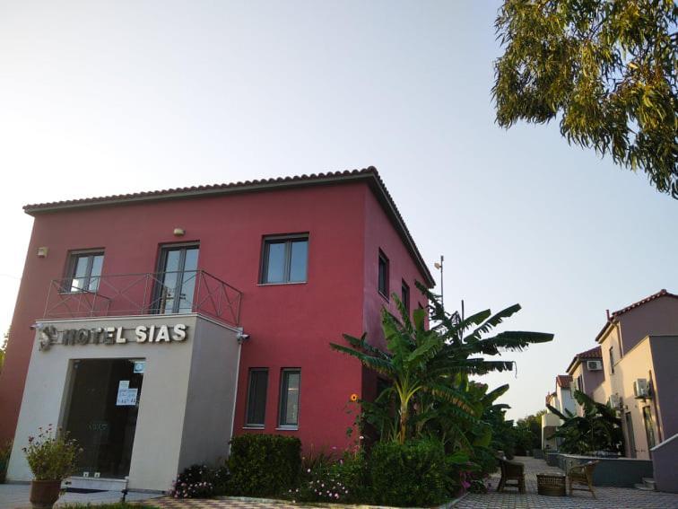Hotel Sias Resort Agios Avgoustinos Buitenkant foto